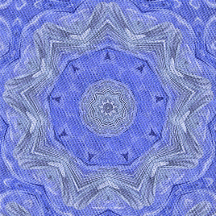 Round Machine Washable Transitional Sky Blue Rug, wshpat183blu