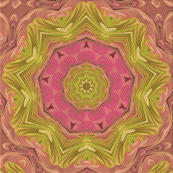 Round Machine Washable Transitional Red Rug, wshpat183org