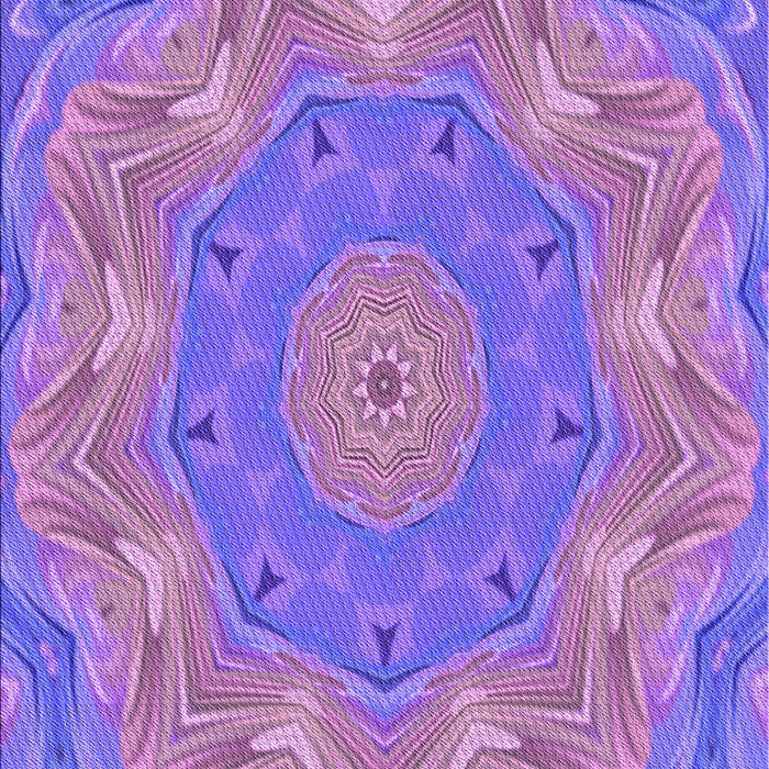 Machine Washable Transitional Purple Rug, wshpat183pur