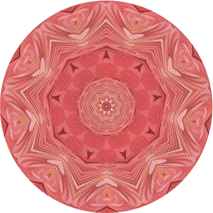 Square Machine Washable Transitional Red Rug in a Living Room, wshpat183rd