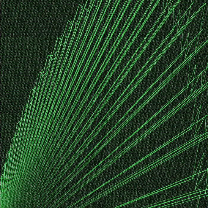 Patterned Green Rug, pat1831grn