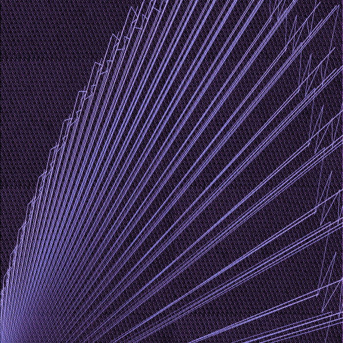 Machine Washable Transitional Deep Purple Rug, wshpat1831pur