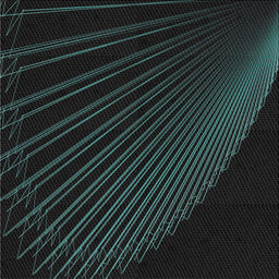 Sideview of Machine Washable Transitional Black Rug, wshpat1831