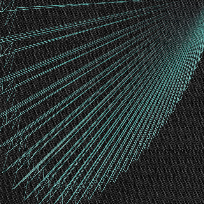 Sideview of Machine Washable Transitional Black Rug, wshpat1831