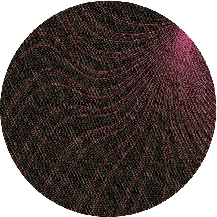 Square Machine Washable Transitional Midnight Gray Rug in a Living Room, wshpat1832brn