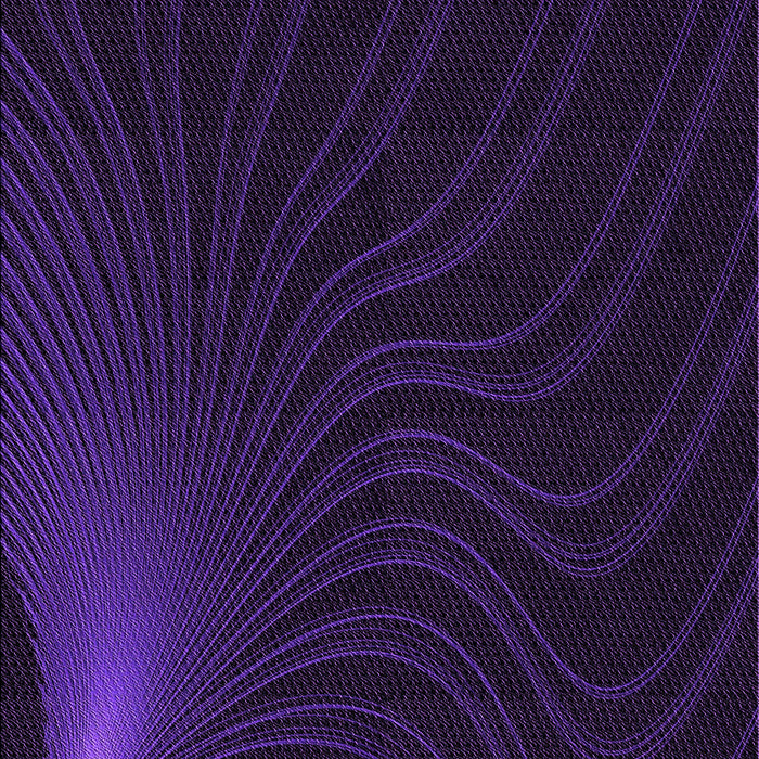 Patterned Purple Rug, pat1832pur