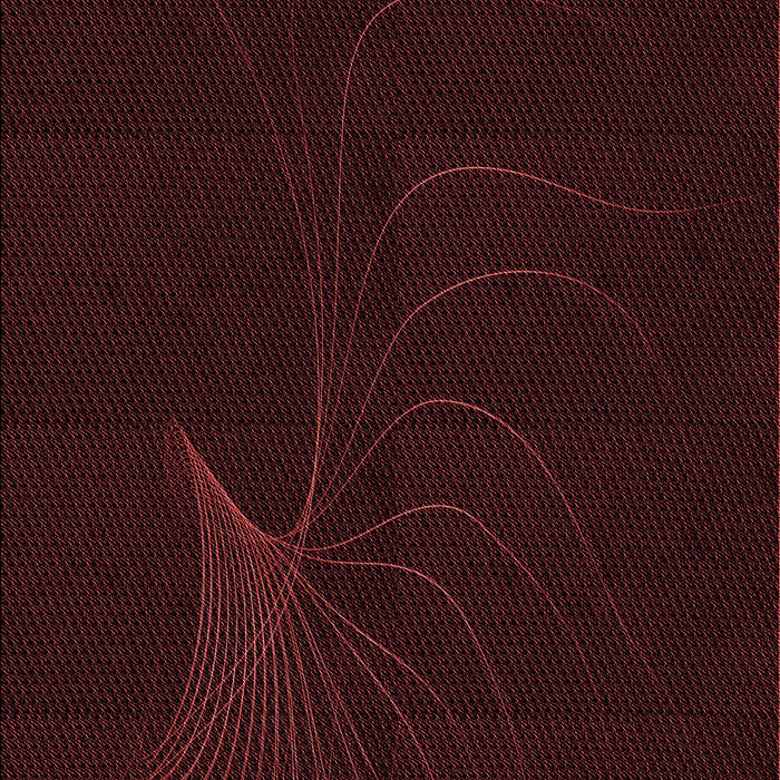 Patterned Chocolate Brown Rug, pat1833rd