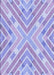 Patterned Purple Rug, pat1834blu