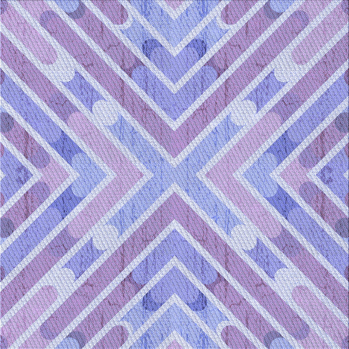 Round Patterned Purple Rug, pat1834blu