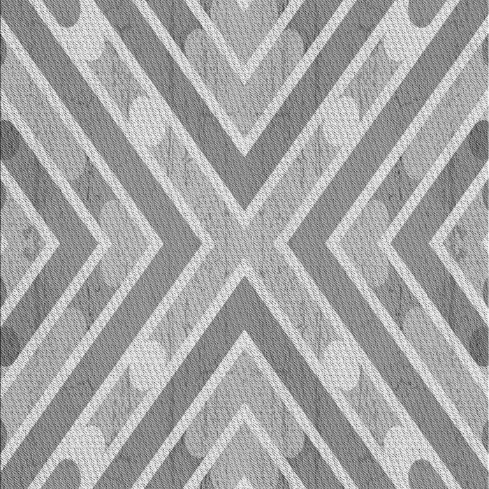 Machine Washable Transitional Gray Rug, wshpat1834gry