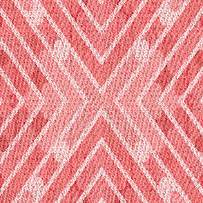 Patterned Pastel Pink Rug, pat1834rd