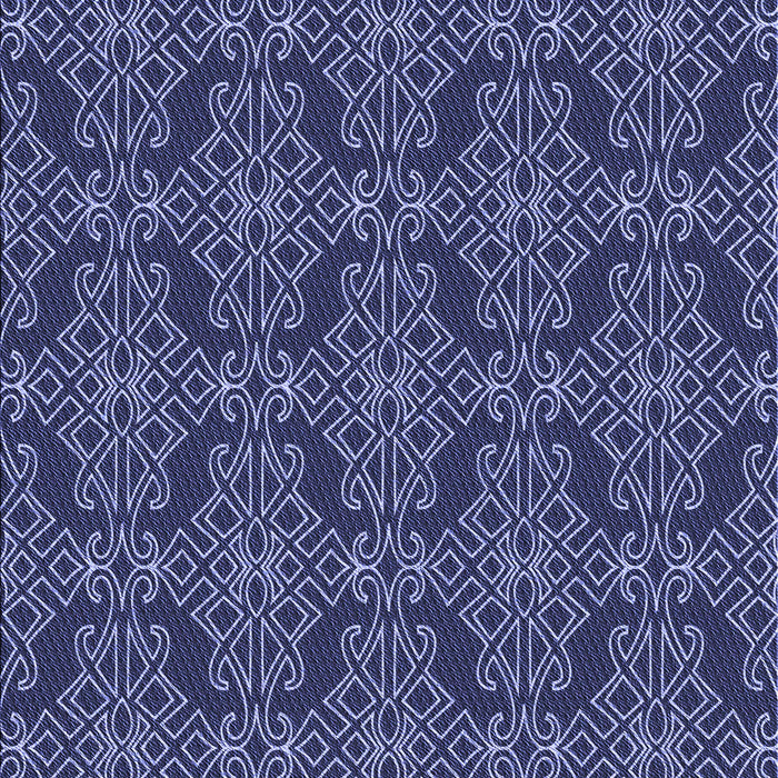 Machine Washable Transitional Periwinkle Purple Rug, wshpat1835blu