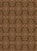 Machine Washable Transitional Bronze Brown Rug, wshpat1835org