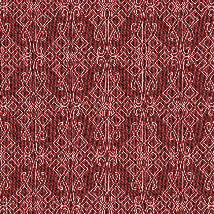 Machine Washable Transitional Red Rug, wshpat1835rd