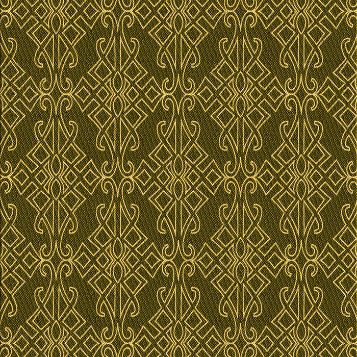 Patterned Red Rug, pat1835yw