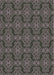 Machine Washable Transitional Midnight Gray Rug, wshpat1835