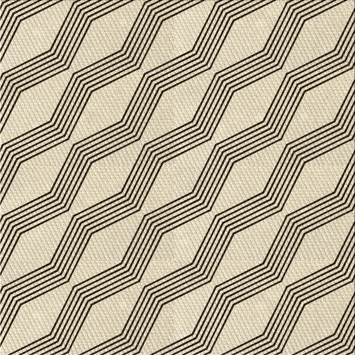 Round Machine Washable Transitional Wheat Beige Rug, wshpat1836brn