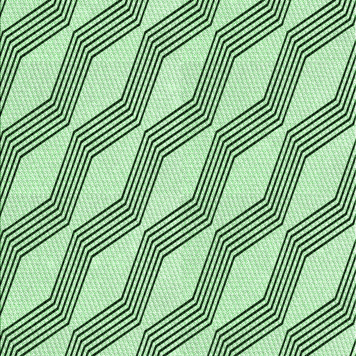 Patterned Mint Green Rug, pat1836grn