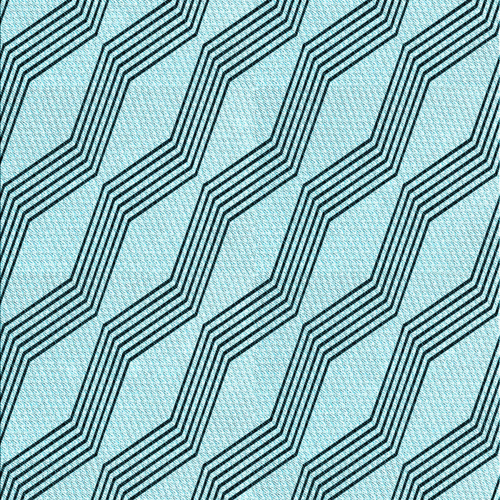 Patterned Deep-Sea Green Rug, pat1836lblu