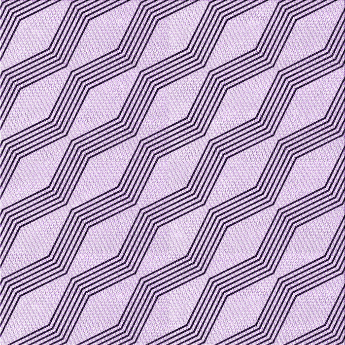 Round Patterned Purple Flower Purple Rug, pat1836pur