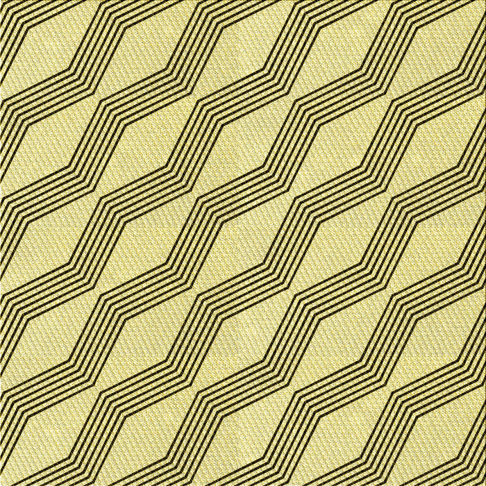 Round Patterned Mustard Yellow Rug, pat1836yw