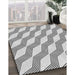 Machine Washable Transitional Ash Gray Rug in a Family Room, wshpat1836