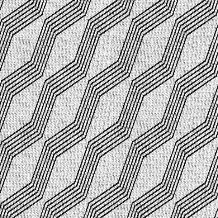 Patterned Ash Gray Novelty Rug, pat1836