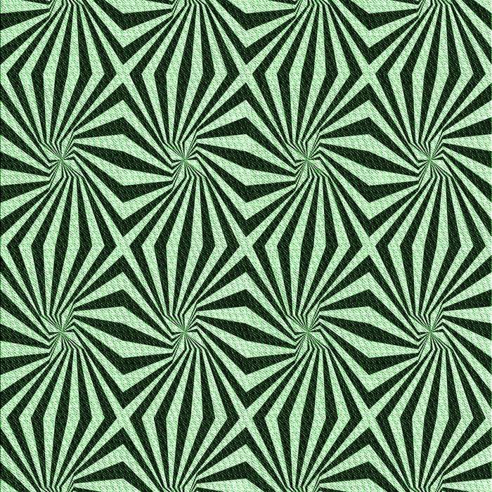 Machine Washable Transitional Light Green Rug, wshpat1837grn