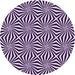 Square Patterned Dark Purple Rug, pat1837pur