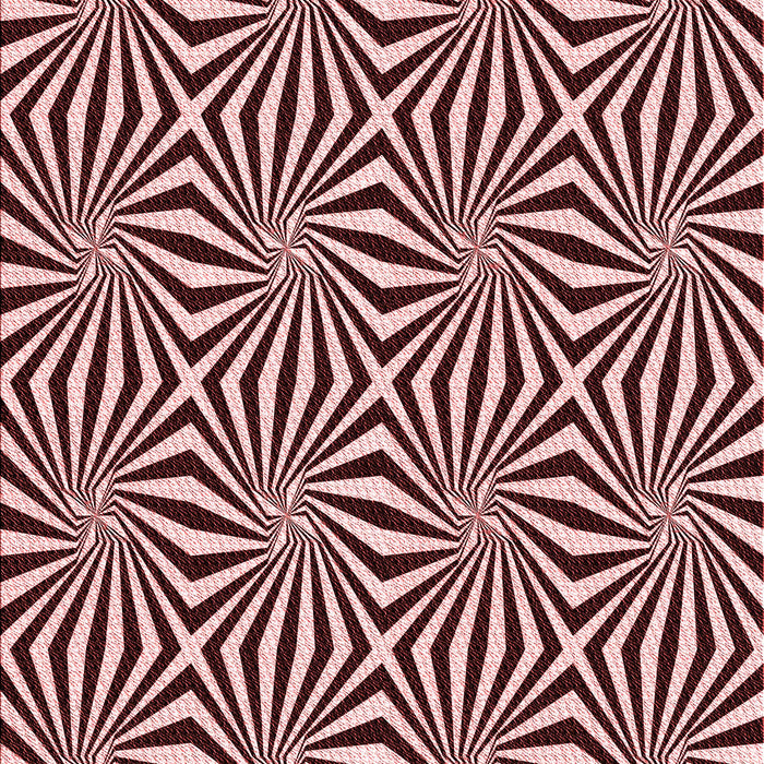 Patterned Deep Rose Pink Rug, pat1837rd