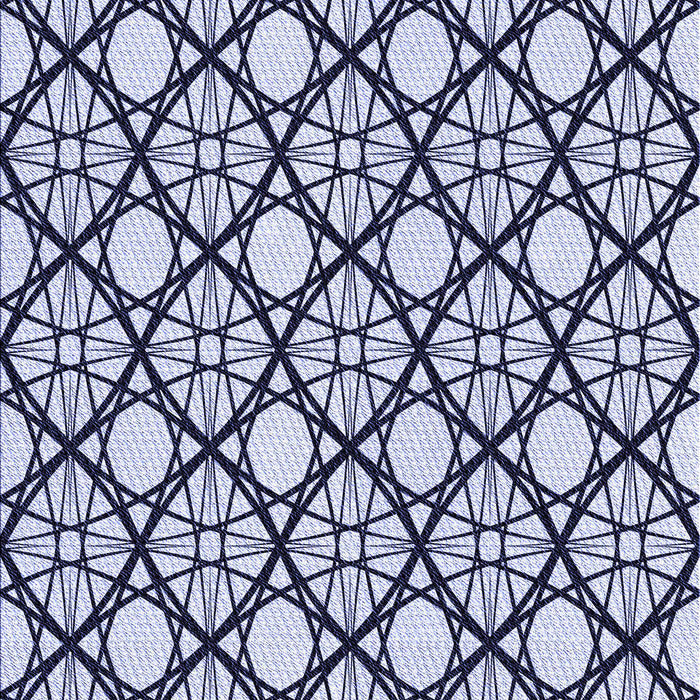 Patterned Blue Rug, pat1838blu