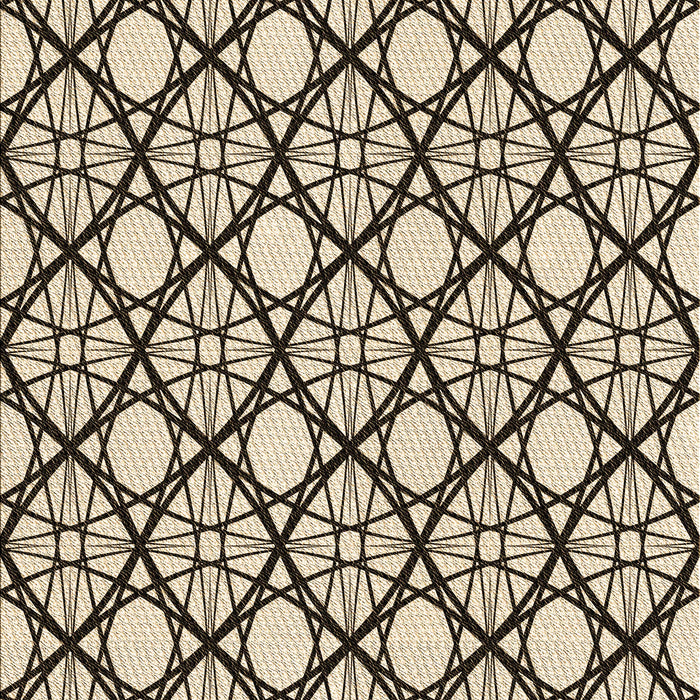 Machine Washable Transitional Chocolate Brown Rug, wshpat1838brn