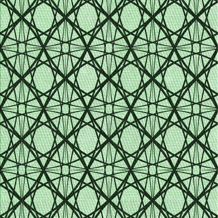 Patterned Dark Forest Green Rug, pat1838grn