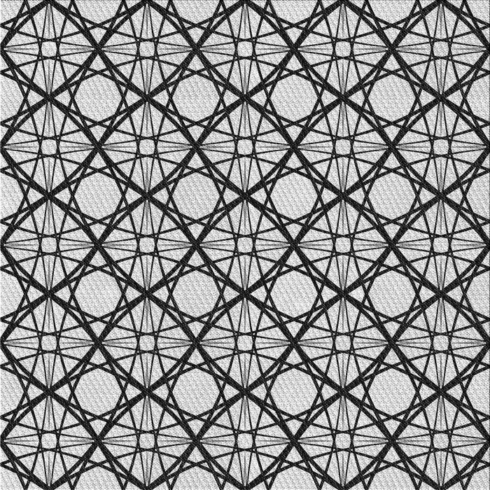 Round Patterned Light Black Rug, pat1838gry