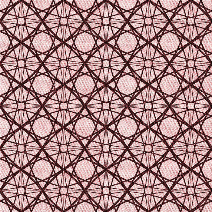 Round Patterned Pink Rug, pat1838rd