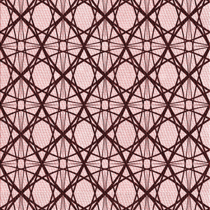 Patterned Pink Rug, pat1838rd