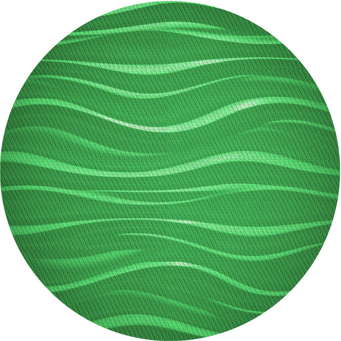 Square Patterned Green Rug, pat1839grn