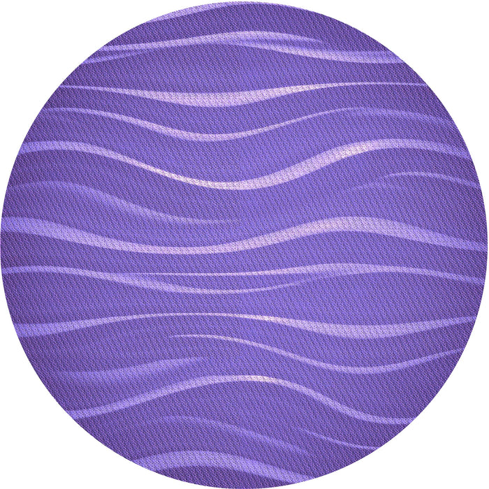 Square Machine Washable Transitional Purple Mimosa Purple Rug in a Living Room, wshpat1839pur