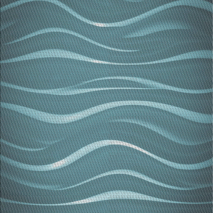 Machine Washable Transitional Blue Rug, wshpat1839