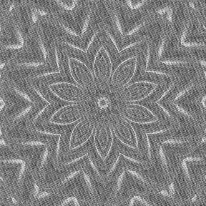 Round Machine Washable Transitional Ash Gray Rug, wshpat184gry