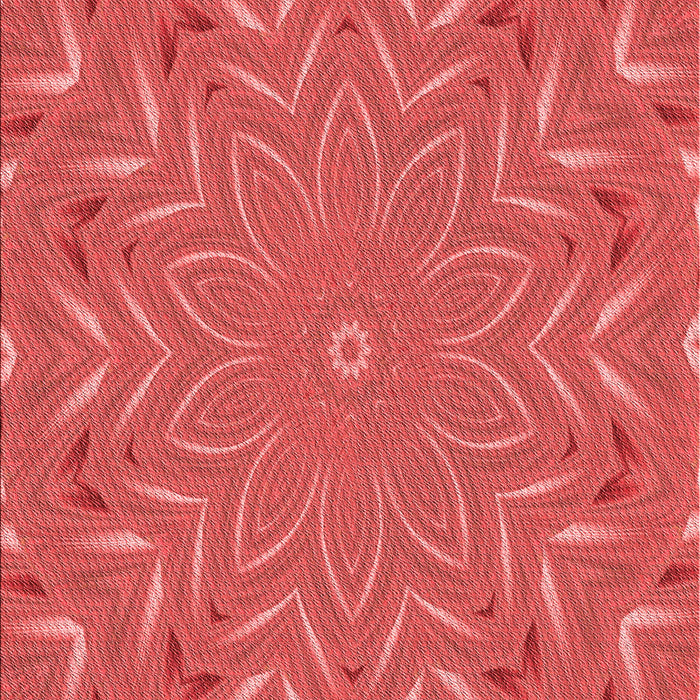 Machine Washable Transitional Red Rug, wshpat184rd