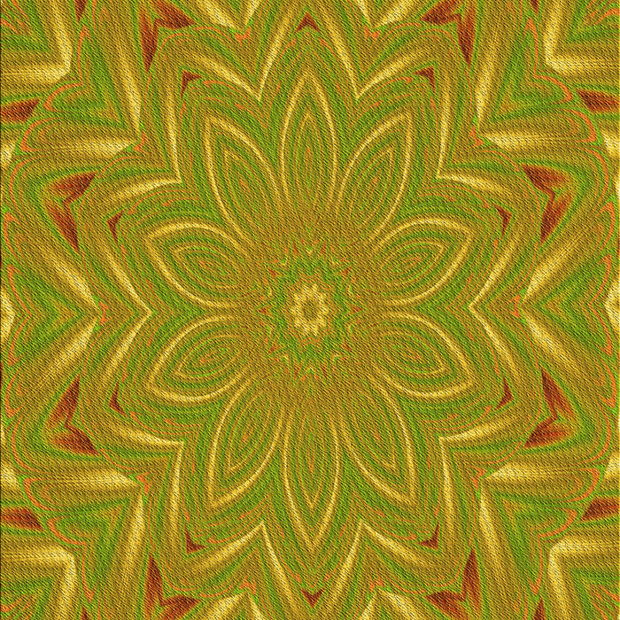 Patterned Brown Rug, pat184yw