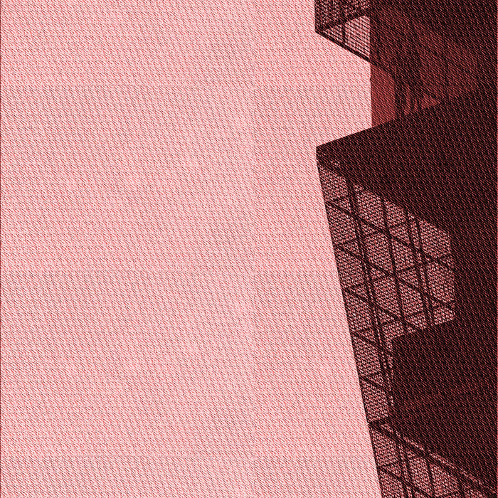 Patterned Baby Pink Rug, pat1840rd