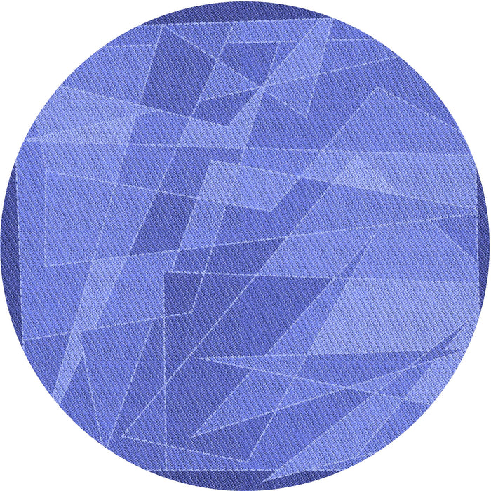 Square Patterned Sky Blue Rug, pat1841blu