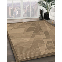 Patterned Peru Brown Rug, pat1841brn