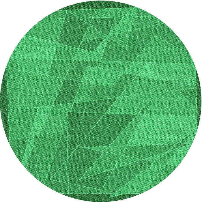 Square Machine Washable Transitional Neon Green Rug in a Living Room, wshpat1841grn