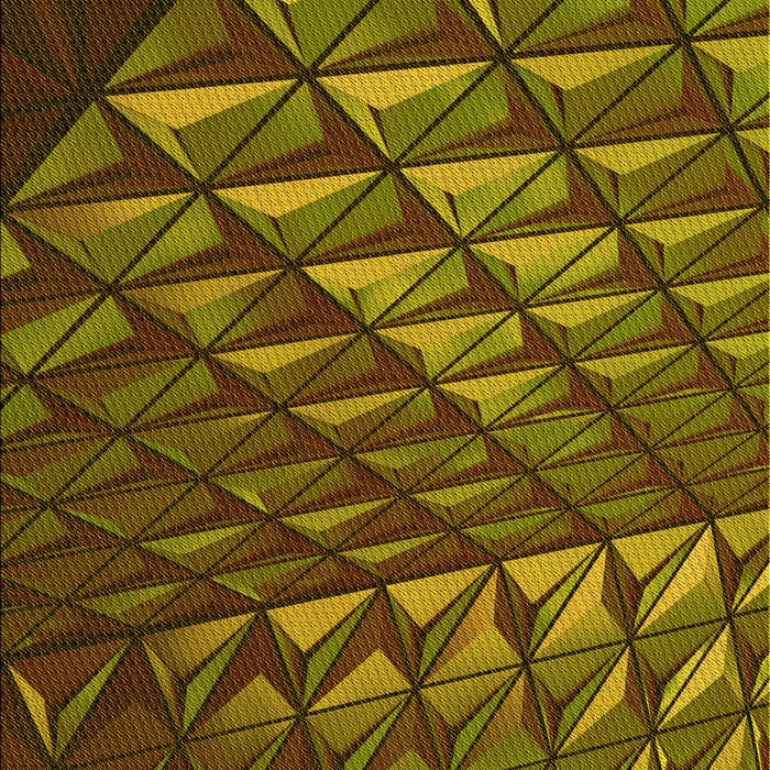 Patterned Bakers Brown Rug, pat1842yw