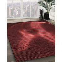 Patterned Red Rug, pat1843rd