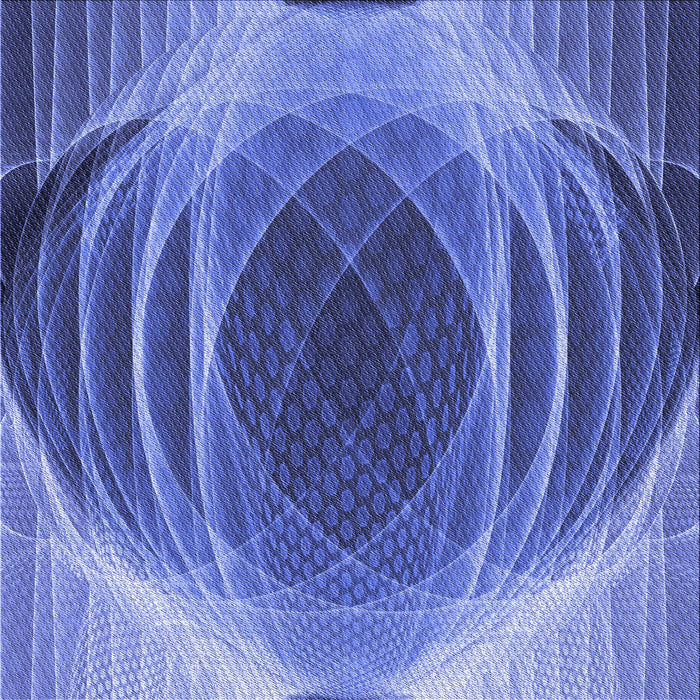 Round Machine Washable Transitional Sky Blue Rug, wshpat1844blu