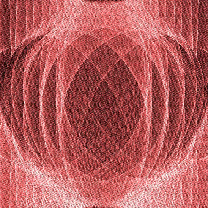 Round Machine Washable Transitional Red Rug, wshpat1844rd